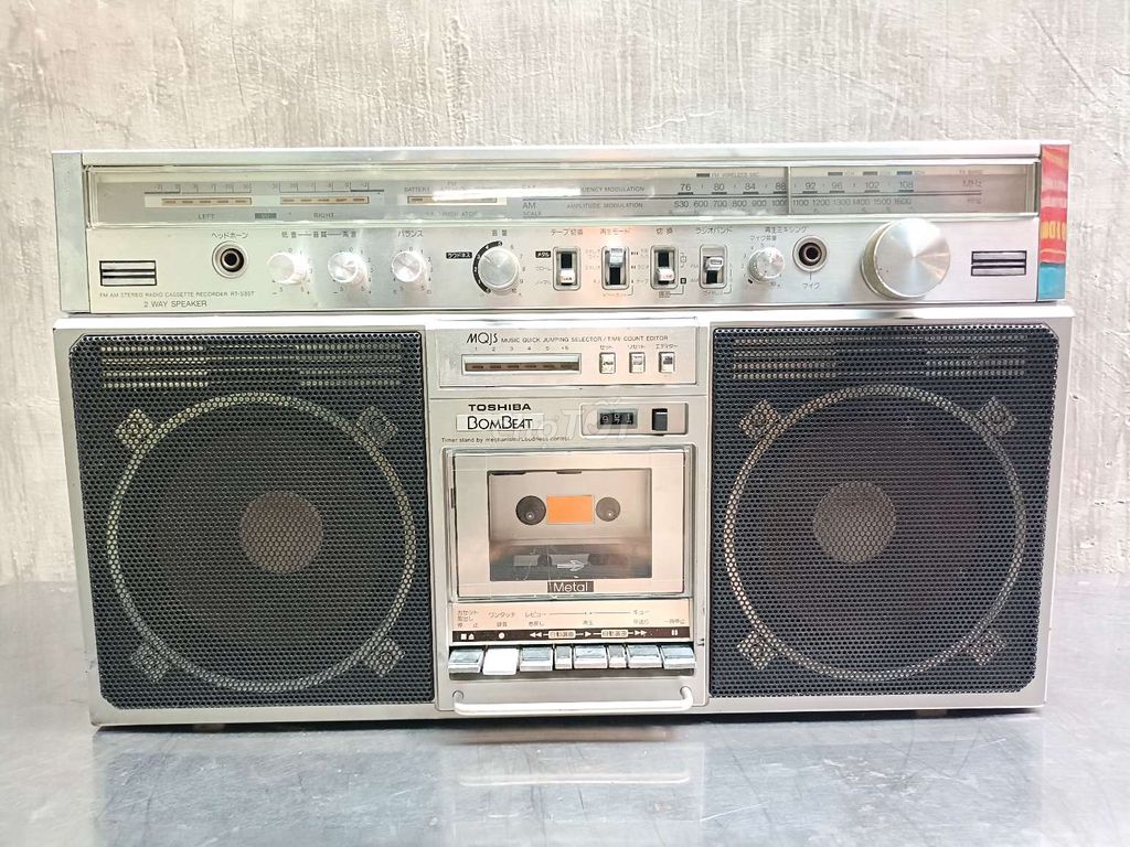 Đài cassette Toshiba RT-S98T Bạc. Mua bán Tivi, Âm thanh tại Quận Gò Vấp Tp Hồ Chí Minh được đăng bởi Còn tin còn hàng hình 1