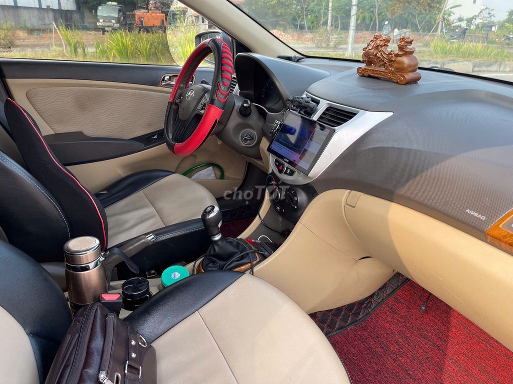 Hyundai Accent 2011 1.4L Đỏ. Mua bán Ô tô tại Huyện Hiệp Hòa Bắc Giang được đăng bởi Trịnh Trọng hình 12