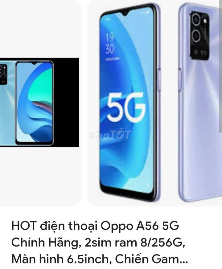 Oppo A56-5G 256GB_Pin 5000 siêu khoe. Mua bán Điện thoại tại Quận Bình Thạnh Tp Hồ Chí Minh được đăng bởi ANH NAM hình 1