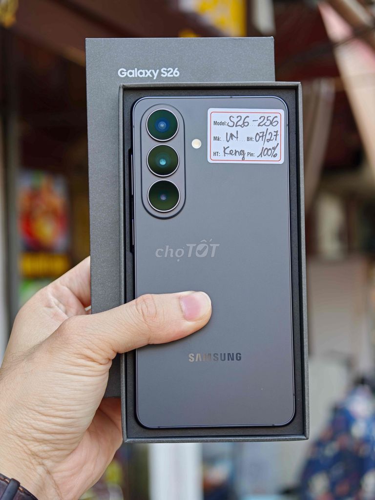 Samsung S26 256GB Việt Nam Fullbox như mới. Mua bán Điện thoại tại Quận Đống Đa Hà Nội được đăng bởi Lâm Bảo Tuyên hình 1