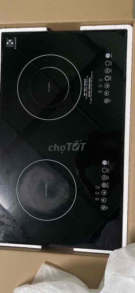 Bếp điện từ Kitchmate Đen. Mua bán Bếp, lò, đồ điện nhà bếp tại Quận Ngũ Hành Sơn Đà Nẵng được đăng bởi Hồng Phương hình 1