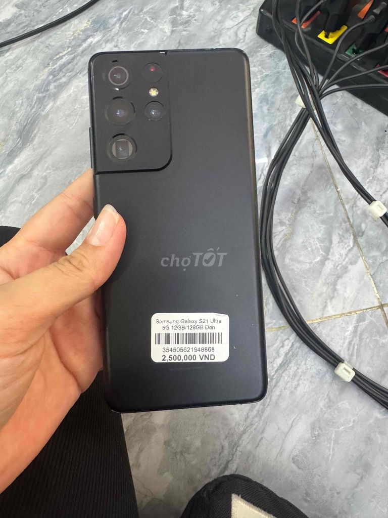 Galaxy S21 Ultra 5G 128GB Đen màn thay sọc màn. Mua bán Điện thoại tại Quận 4 Tp Hồ Chí Minh được đăng bởi Phan Pha hình 1