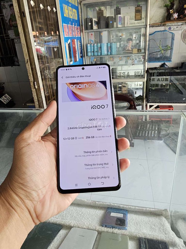 ViVo IQ007 ram 12/256 màu xanh nhạt. Mua bán Điện thoại tại Huyện Củ Chi Tp Hồ Chí Minh được đăng bởi nguyễn quốc Thắng hình 2