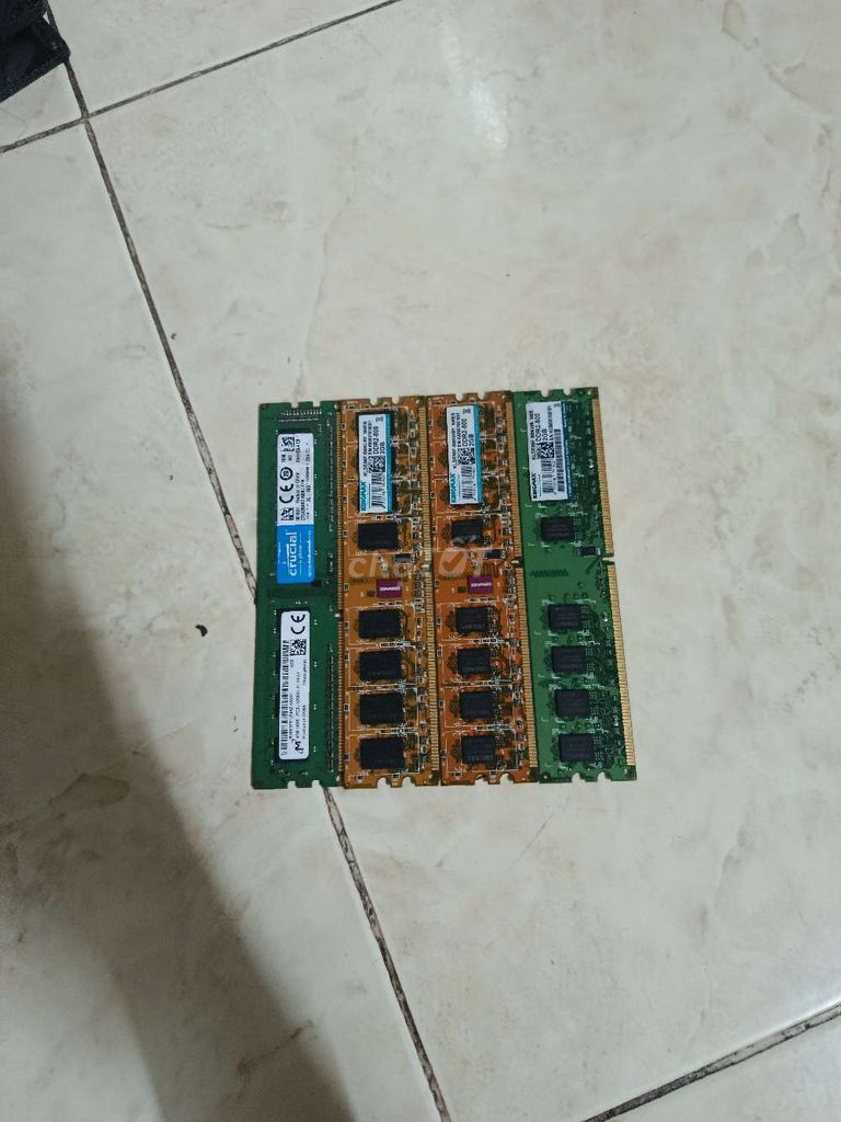 combo ram ddr3 ddr2. Mua bán Linh kiện (RAM, Card...) tại Quận 5 Tp Hồ Chí Minh được đăng bởi do quang khang hình 1