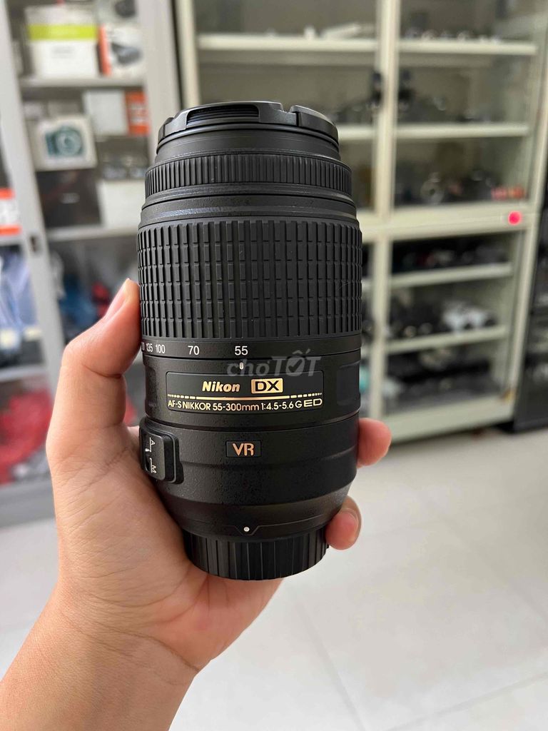 Ống Kính Nikon AF-S 55-300 DX VR Như Mới