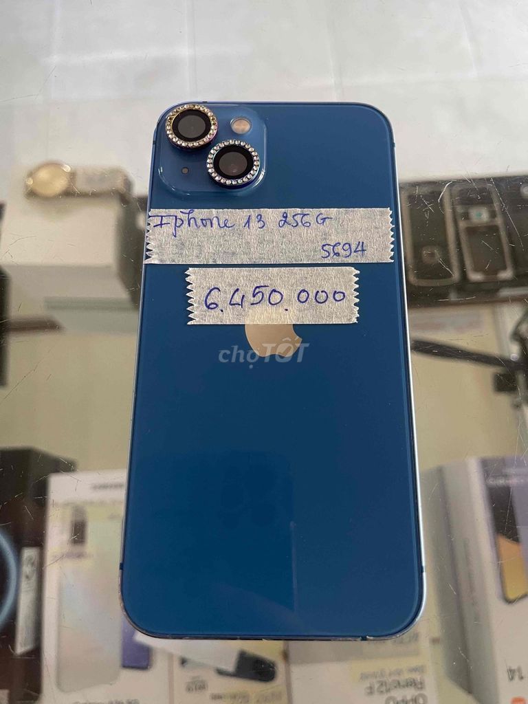 Iphone 13 256gb xanh QT nguyên zin. Mua bán Điện thoại tại Quận Ninh Kiều Cần Thơ được đăng bởi Cầm Đồ Anh Quý hình 1