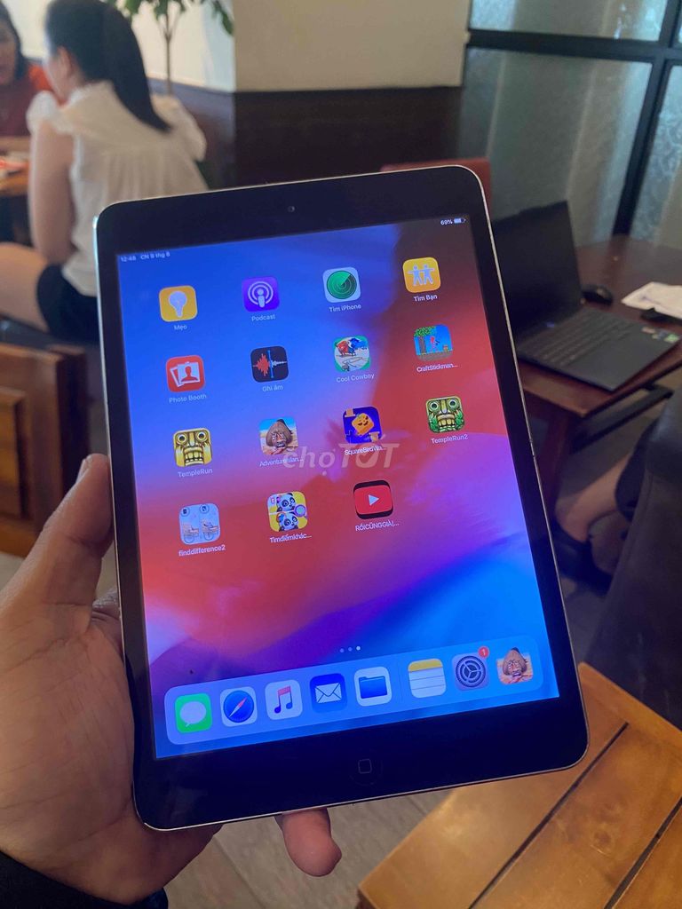 Apple iPad mini 2 Bạc. Mua bán Máy tính bảng tại Quận Sơn Trà Đà Nẵng được đăng bởi Tú hình 1