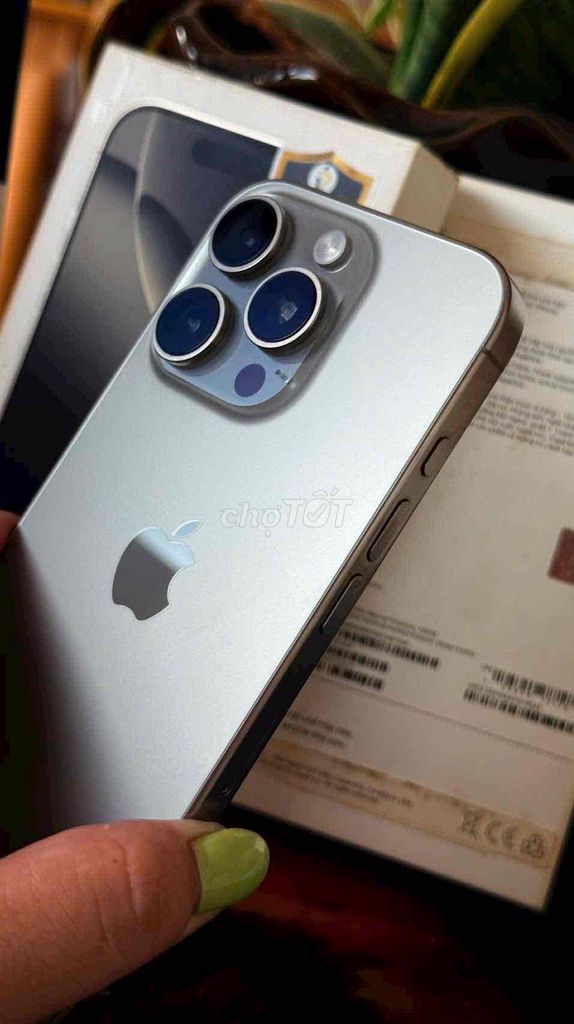 iPhone 16 Pro 128GB Xám Đã sử dụng còn bh pin 100%. Mua bán Điện thoại tại Quận Ninh Kiều Cần Thơ được đăng bởi Khải mobile hình 1