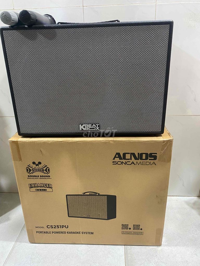 loa karaoke acnos cs251pu mới 99.9%