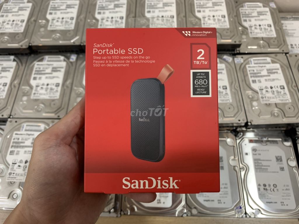 SSD di động Sandisk 2TB