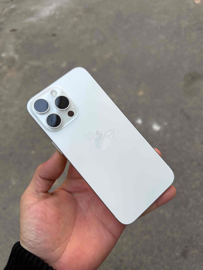 iPhone 15 Pro Max 256GB Trắng. Mua bán Điện thoại tại Thành phố Đà Lạt Lâm Đồng được đăng bởi LỘC ĐÀ LẠT hình 1