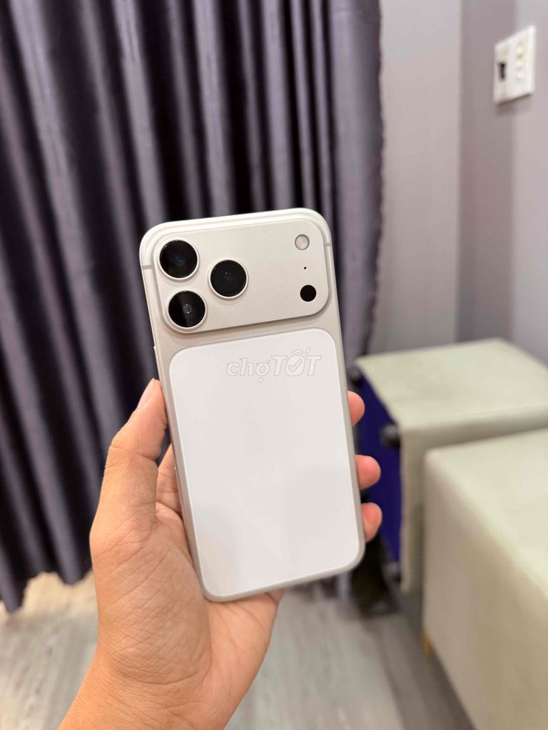 iPhone 14 Pro Max độ 17 Pro Max 128GB Trắng. Mua bán Điện thoại tại Quận Thanh Khê Đà Nẵng được đăng bởi Vip Phone hình 1