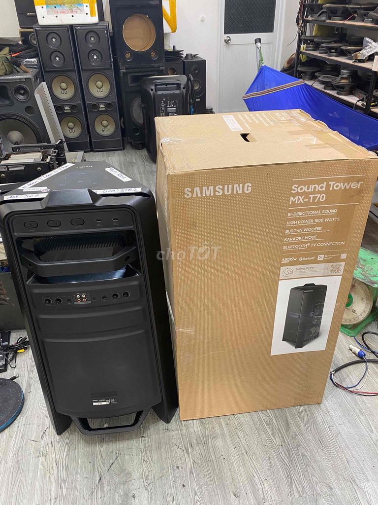 Loa tháp Samsung MX-T70 Đen Đã sử dụng. Mua bán Tivi, Âm thanh tại Huyện Châu Thành Bến Tre được đăng bởi MỘNG AUDIO Bến Tre hình 1