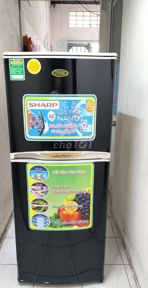 Tủ lạnh sharp 192lít như hình còn xài tốt. Mua bán Tủ lạnh tại Quận 12 Tp Hồ Chí Minh được đăng bởi Thanh Trà hình 1