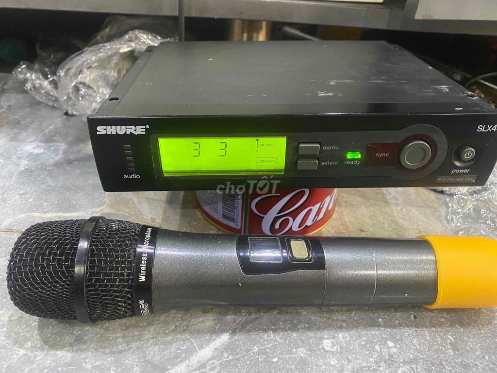 Đầu thu micro Shure SLX4 Đen. Mua bán Tivi, Âm thanh tại Quận Gò Vấp Tp Hồ Chí Minh được đăng bởi tan huynh hình 1
