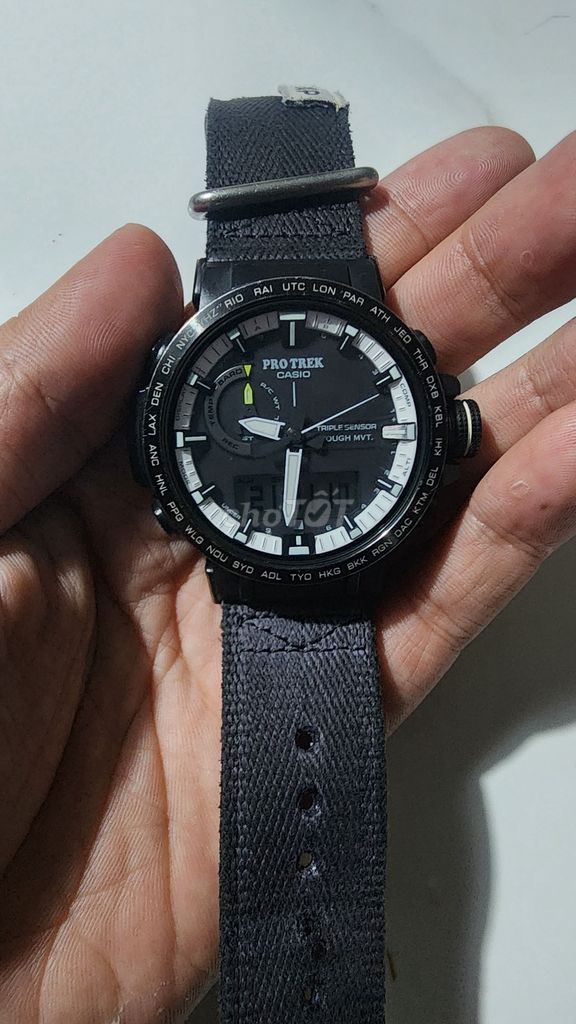 Đồng hồ casio pro trek PRW_60YBM