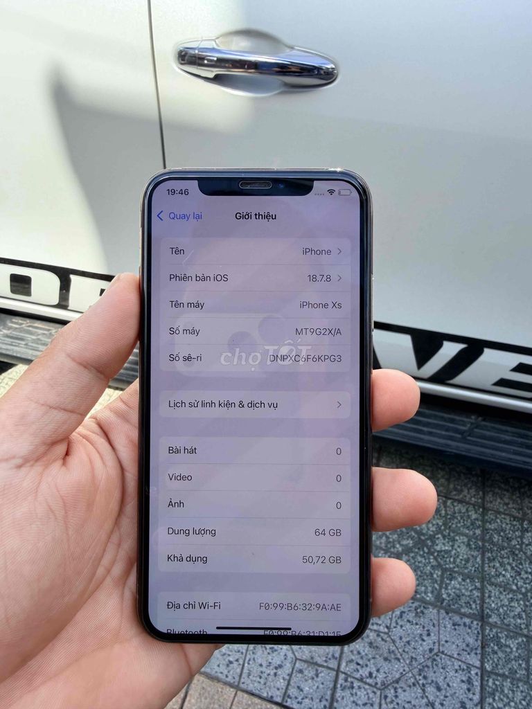 Apple iPhone XS 64GB 100% pin. Mua bán Điện thoại tại Thành phố Bến Tre Bến Tre được đăng bởi Thiện HD SAISON hình 1
