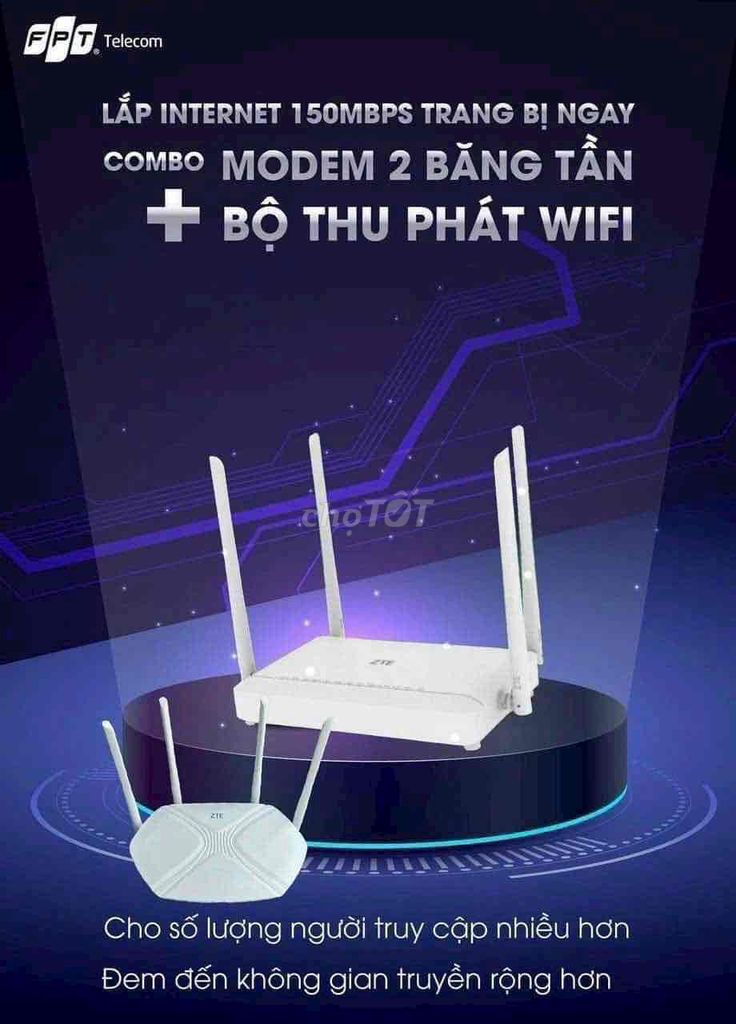 WIFI FPT TELECOM siêu tốc độ cao