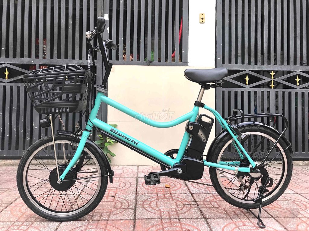 Xe Đạp Trợ lực điện Nhật Bianchi bánh 20inch. Mua bán Xe điện tại Quận Bình Tân Tp Hồ Chí Minh được đăng bởi Ngoc Em hình 3