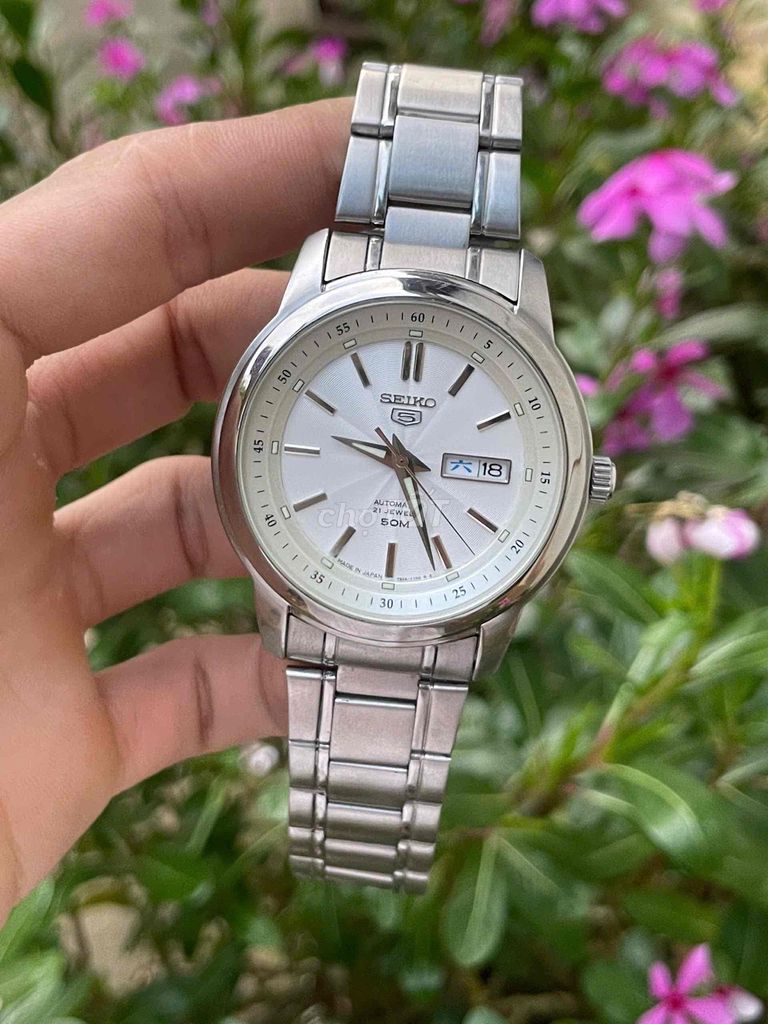 Đồng hồ Seiko 5 Nam 42mm Thép. Mua bán Đồng hồ tại Quận Hoàng Mai Hà Nội được đăng bởi Ngọc Cương hình 1