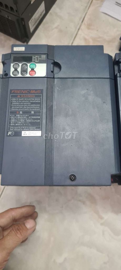 Biến tần 7.5hp 1pha ra 3p 220v. Mua bán Đồ chuyên dụng, Giống nuôi trồng tại Quận 12 Tp Hồ Chí Minh được đăng bởi vũ tuấn hình 1