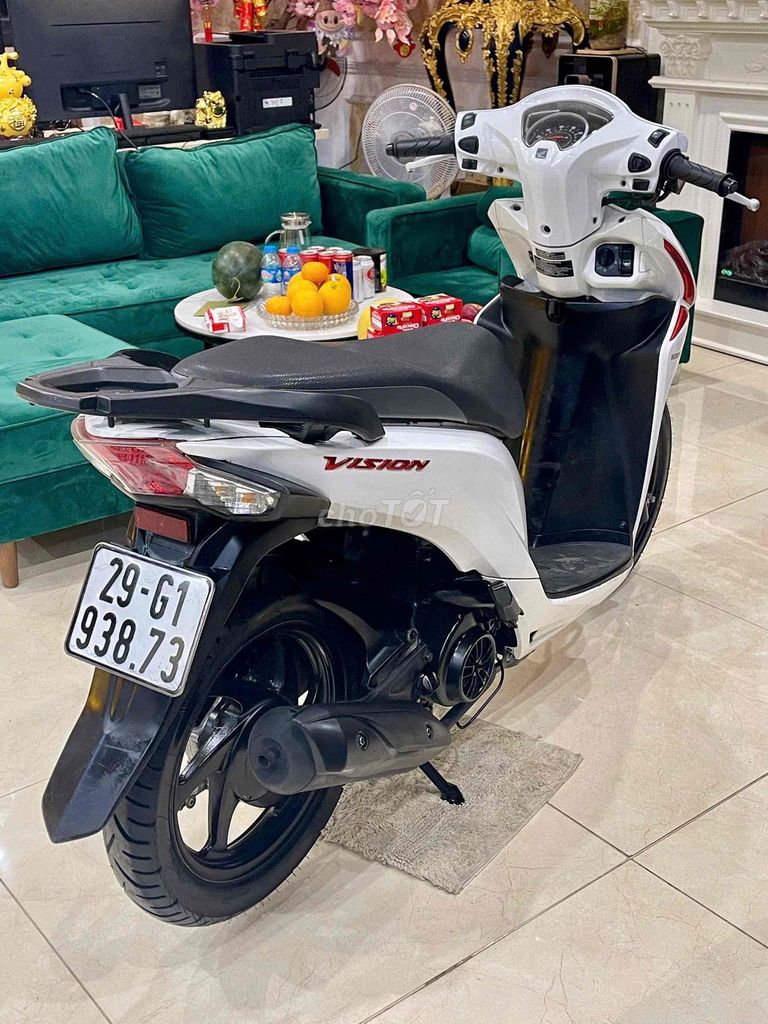XE MÁY 68 - Honda Vision Đặc Biệt 2020 Trắng Sport. Mua bán Xe máy tại Quận Hai Bà Trưng Hà Nội được đăng bởi Đức Anh hình 4