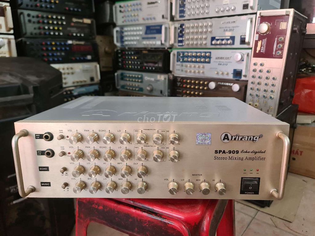 Ampli Arirang SPA 909 ( hãng/ 110v/220v/ vàng. Mua bán Tivi, Âm thanh tại Quận 3 Tp Hồ Chí Minh được đăng bởi Xuanthuy hình 1