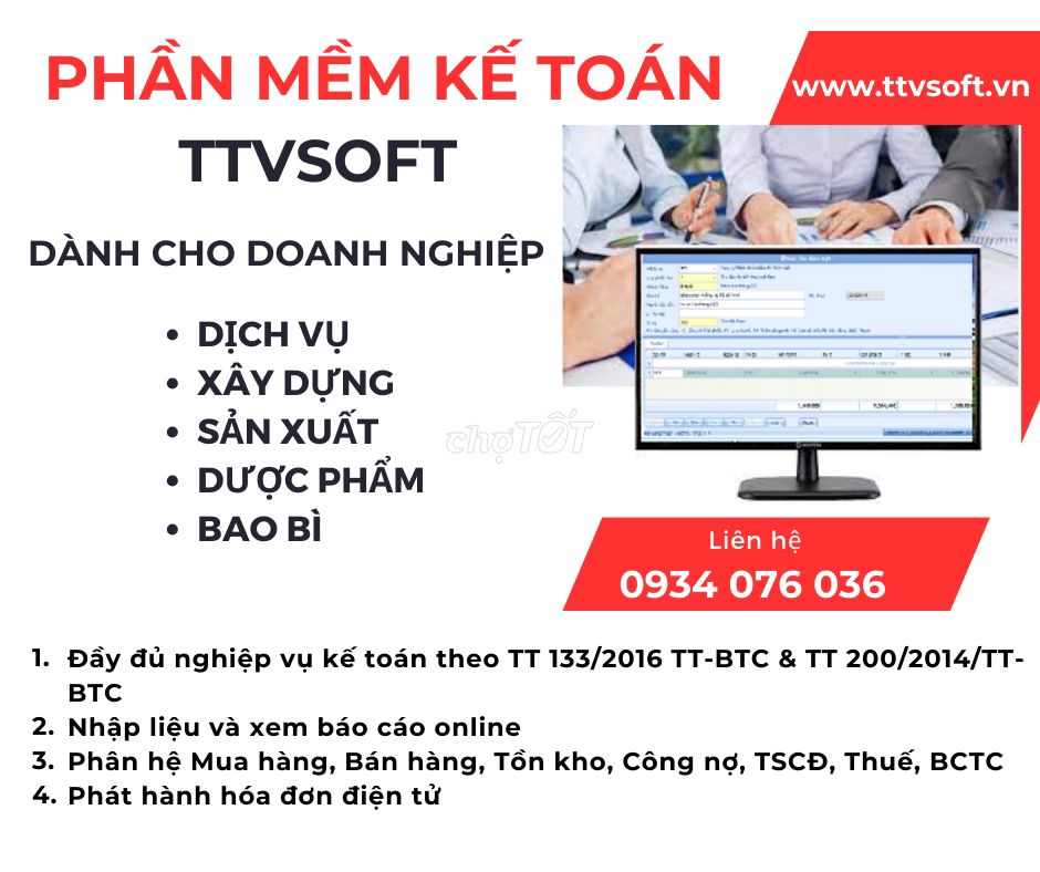 Phần Mềm Kế Toán Thương Mại Dịch Vụ