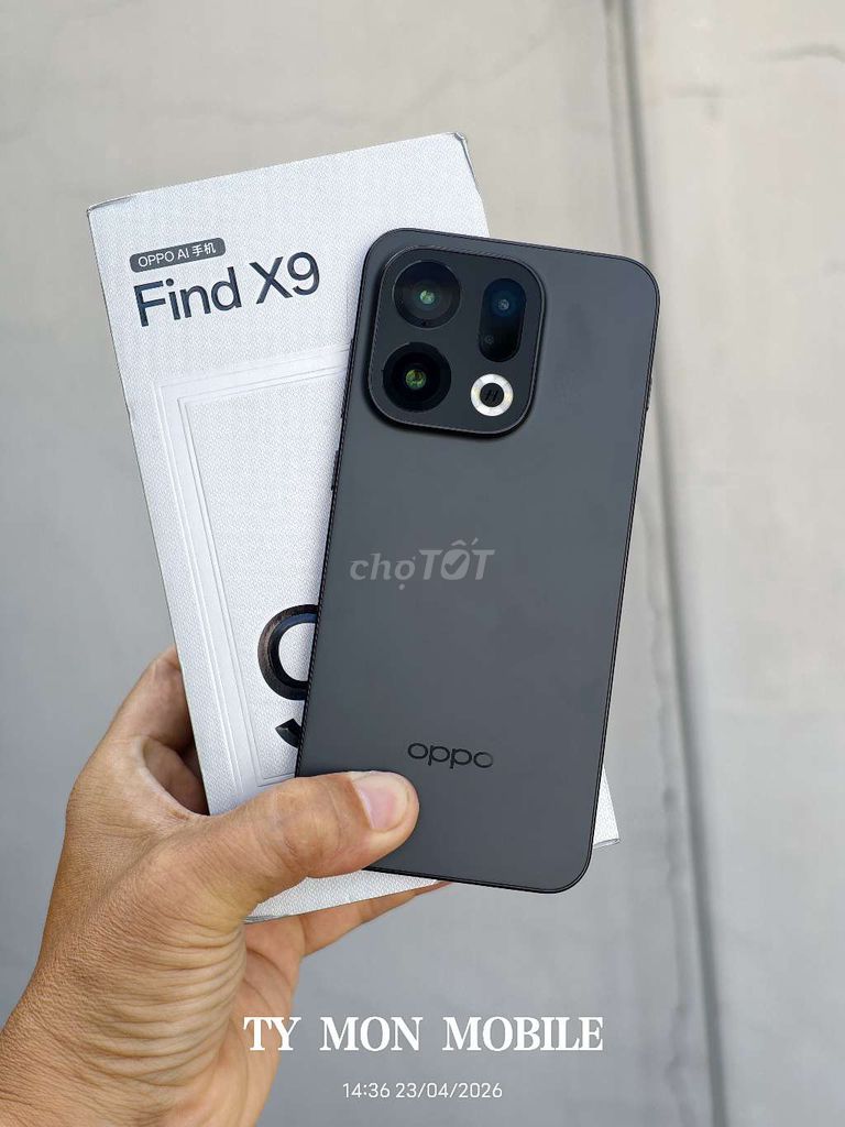 Oppo Find X9 256GB Đen 99%. Mua bán Điện thoại tại Quận 5 Tp Hồ Chí Minh được đăng bởi TY  MON MOBILE hình 1