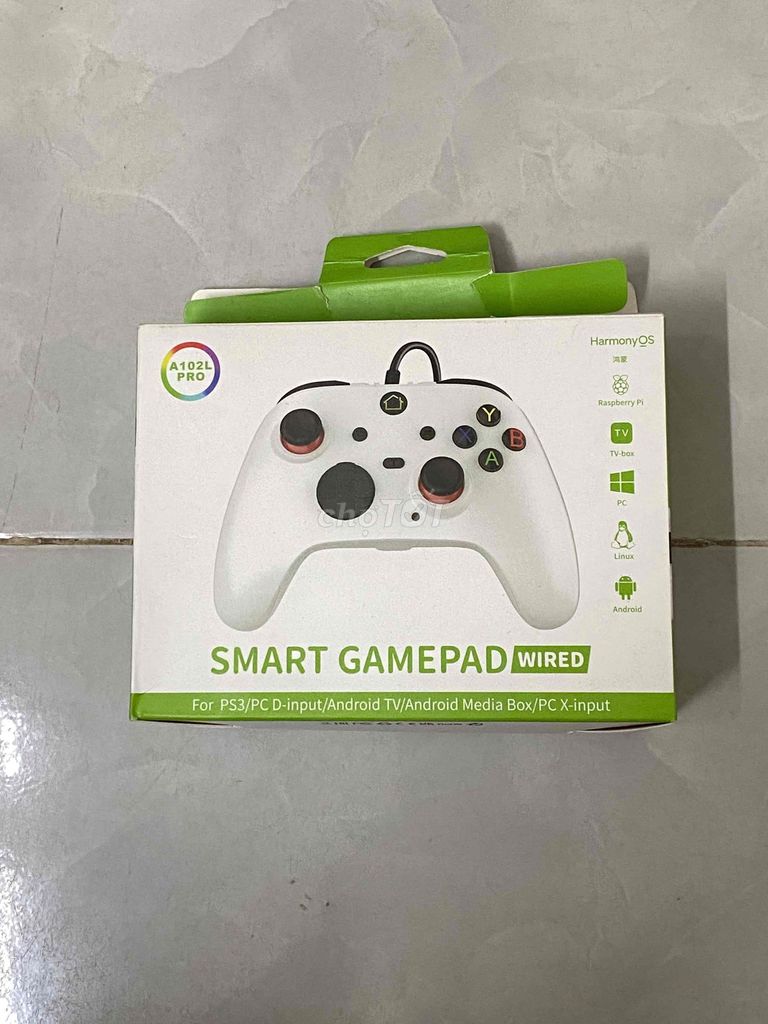 Tay cầm A102L màu trắng xài ít , còn box , xài ít. Mua bán Thiết bị chơi game tại Thành phố Thuận An Bình Dương được đăng bởi Phạm Hồng Đức hình 1