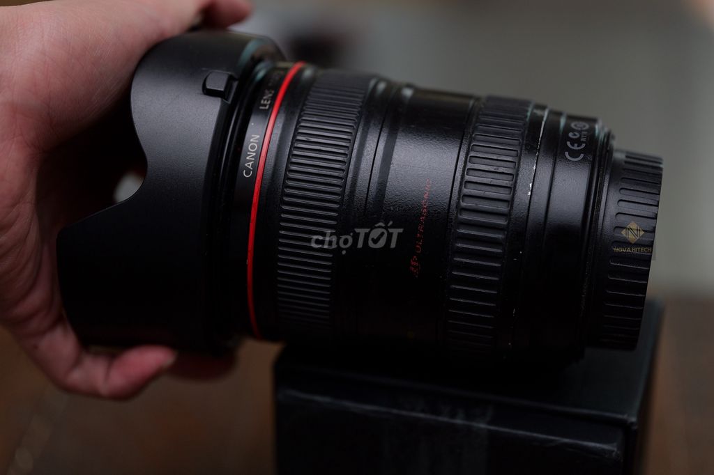 Ống kính Canon 24-105 F4 L Đen Đã sử dụng. Mua bán Máy ảnh, Máy quay tại Quận 3 Tp Hồ Chí Minh được đăng bởi NOVA HITECH hình 1