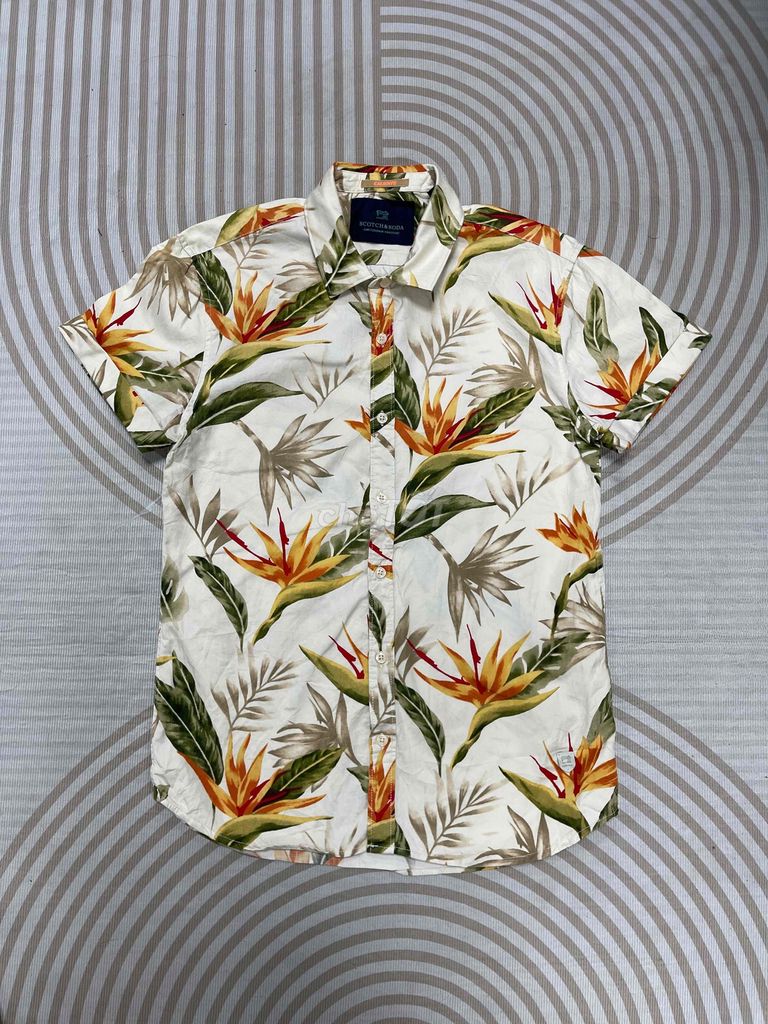 Sơ mi Scotch size S Số đo: vai 43, ngực 48, dài 68. Mua bán Quần áo tại Quận Cầu Giấy Hà Nội được đăng bởi Chất Secondhand hình 1