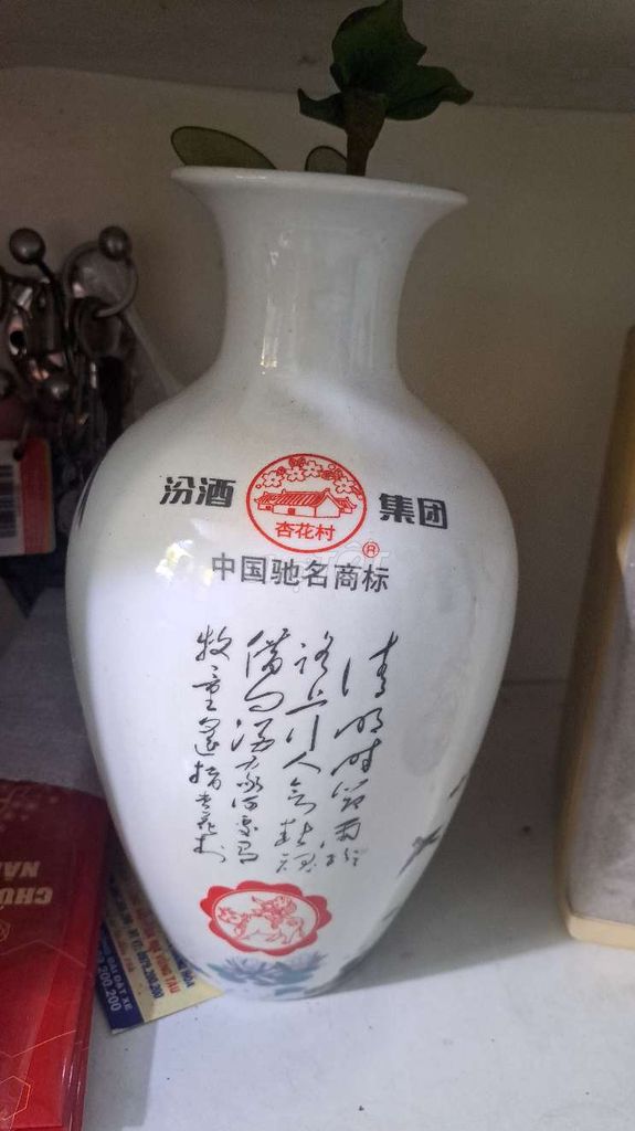 Bình hoa Gốm sứ Trắng Chim hạc. Mua bán Cây cảnh, đồ trang trí tại Quận 10 Tp Hồ Chí Minh được đăng bởi Lê Văn Hệ hình 1