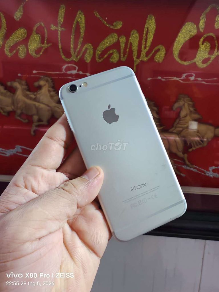 Apple iPhone 6 16GB Bạc Đã qua sử dụng. Mua bán Điện thoại tại Thành phố Biên Hòa Đồng Nai được đăng bởi  Phát tùng Android hình 1
