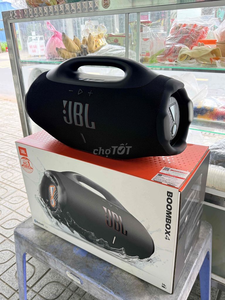 Loa Bluetooth JBL Boombox 4 Đen. Mua bán Tivi, Âm thanh tại Thành phố Mỹ Tho Tiền Giang được đăng bởi nguyên hình 1