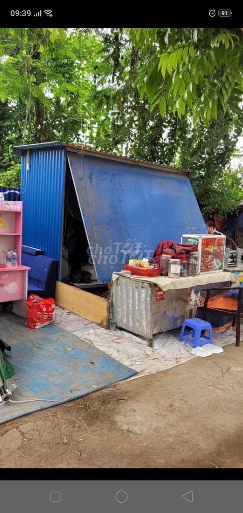 Ki-ốt Tôn Xốp Xanh 3x1.6x2m. Mua bán Nội thất, đồ gia dụng khác tại Quận Ngô Quyền Hải Phòng được đăng bởi Trần Đức Thuận  hình 1