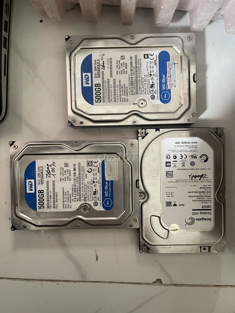 Ổ cứng HDD PC 500Gb sức khỏe 100%. Mua bán Linh kiện (RAM, Card...) tại Quận Hải Châu Đà Nẵng được đăng bởi Baxiqua hình 1