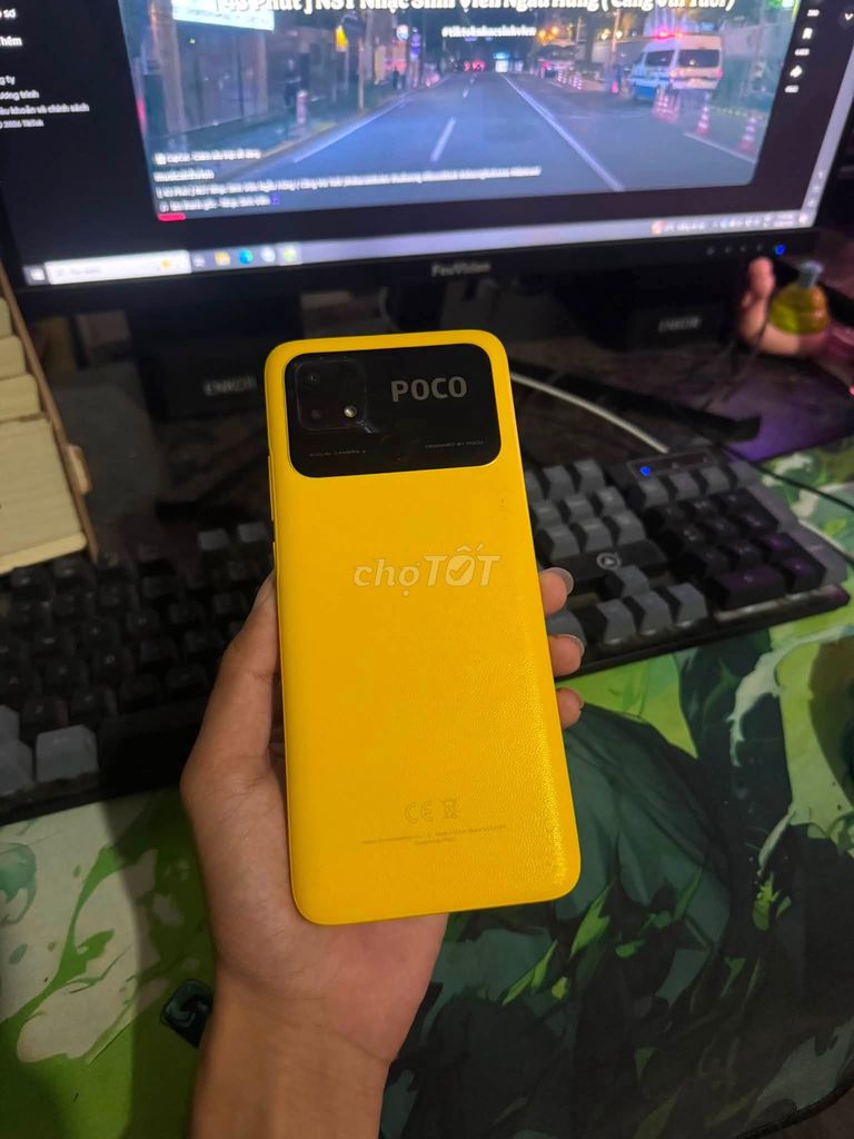 Poco C40 4GB/64GB Vàng. Mua bán Điện thoại tại Quận 10 Tp Hồ Chí Minh được đăng bởi Hội Đồ Điện Tử hình 1