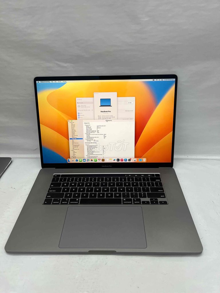 Apple MacBook Pro 2019 i7 16 inch 16GB/512GB. Mua bán Laptop tại Quận Sơn Trà Đà Nẵng được đăng bởi BƠ BƯ Macbook Cũ hình 1