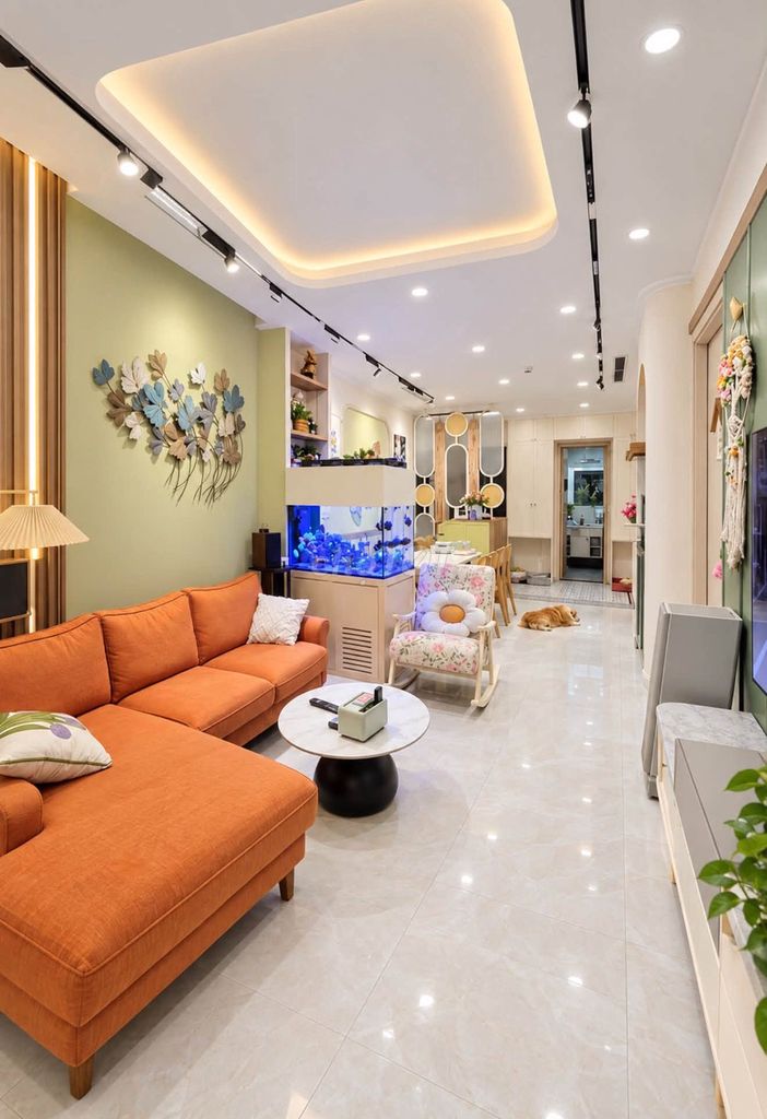 Угловая квартира в Feliz Homes Хоанг Май, 78 м², вид на бассейн