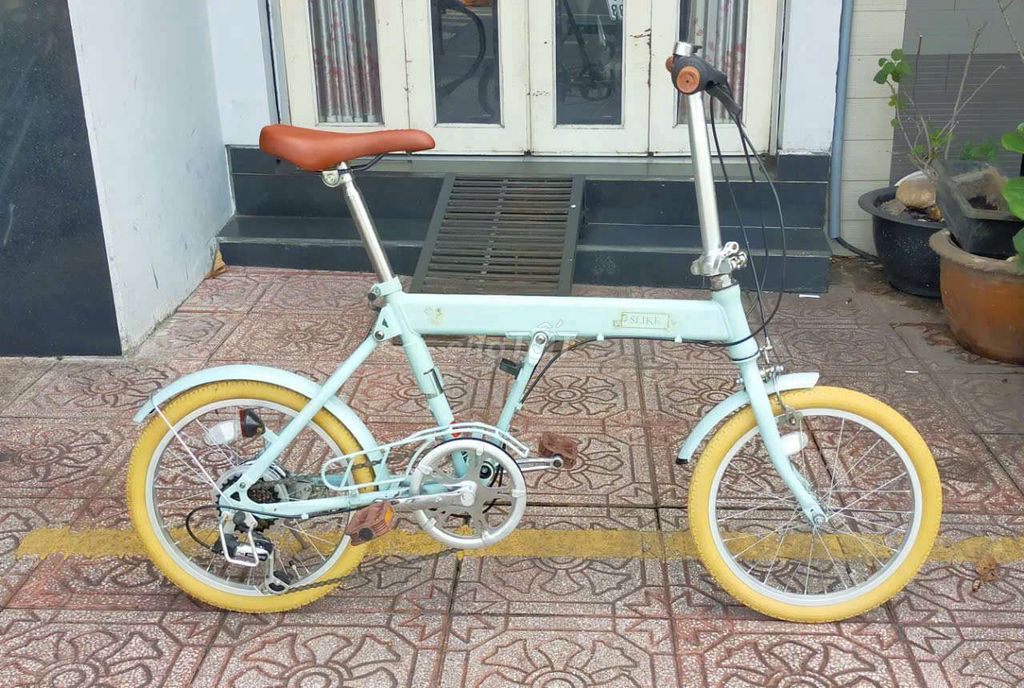 Xe đạp thể thao minivelo Nhật xếp gọn