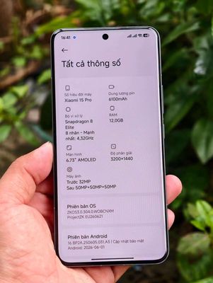 Xiaomi 15 Pro 12GB/256GB Xám