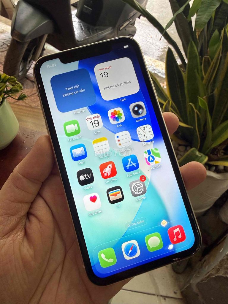 Apple iPhone 11 128GB Trắng 2 SIM 9x pin cao đẹp f. Mua bán Điện thoại tại Thành phố Sa Đéc Đồng Tháp được đăng bởi hà minh anh  hình 1