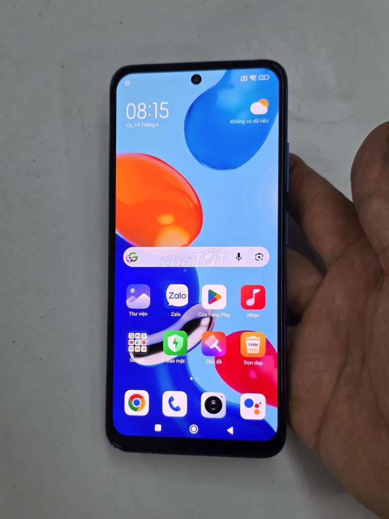 Xiaomi Redmi Note 11 4GB/128GB Xanh. Mua bán Điện thoại tại Quận Cầu Giấy Hà Nội được đăng bởi chú Hùng 60t 163HQV hình 1
