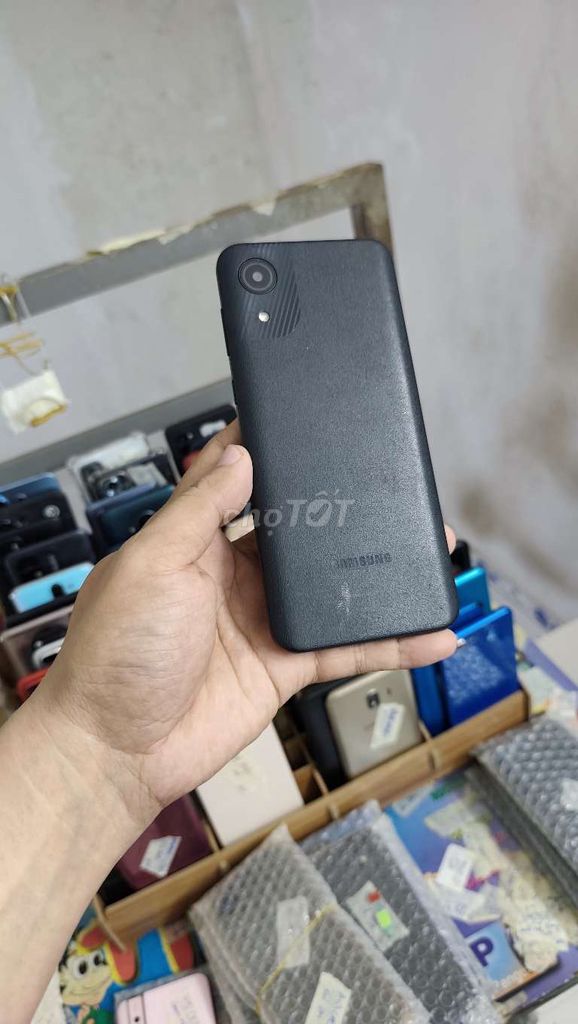 Samsung A03 core, 32gb, pin 5000. Mua bán Điện thoại tại Quận Gò Vấp Tp Hồ Chí Minh được đăng bởi A LONG   nhận thanh toán THẺ TÍN DỤNG hình 1