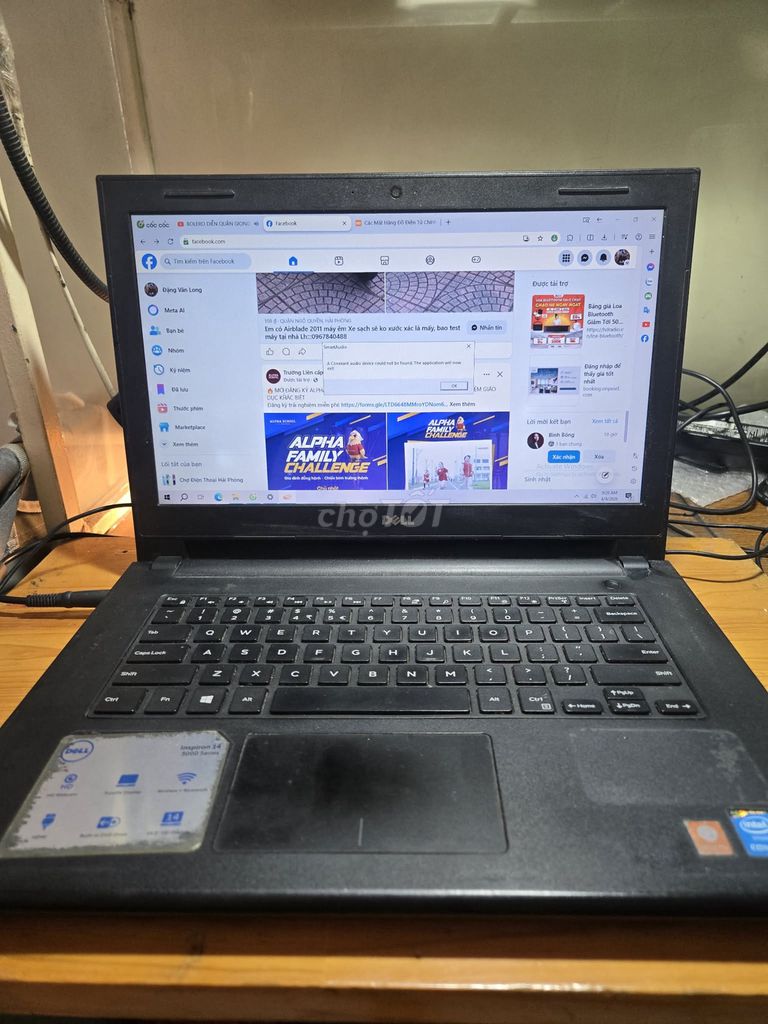 Dell 3442 4GB/1TB SSD Đen. Mua bán Laptop tại Quận Hải An Hải Phòng được đăng bởi hoang anh  hình 1