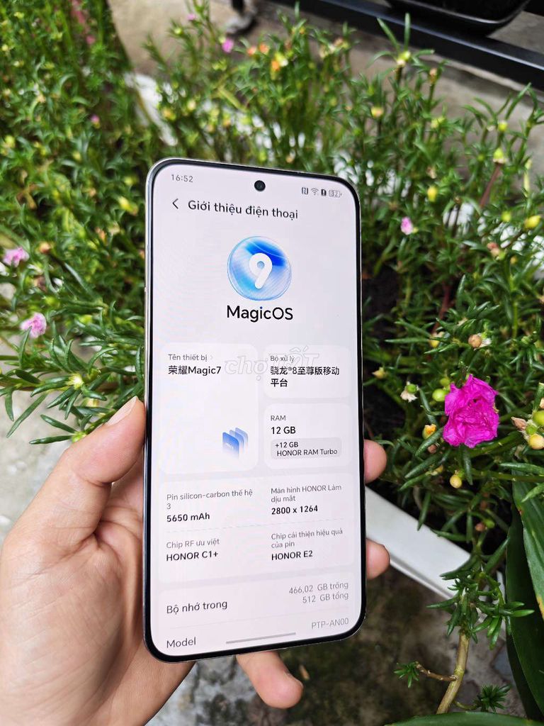 Honor Magic 7 12/512GB Pin 100 Sạc 77L. Mua bán Điện thoại tại Quận Gò Vấp Tp Hồ Chí Minh được đăng bởi Linh hình 1