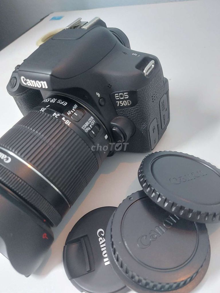Máy ảnh Canon 750D DSLR 18-55 STM đẹp keng.. Mua bán Máy ảnh, Máy quay tại Quận Lê Chân Hải Phòng được đăng bởi MAYANHVUI hình 1