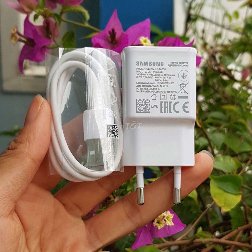 Bộ Sạc Nhanh 15W SAMSUNG A03S / A04S Chính Hãng.