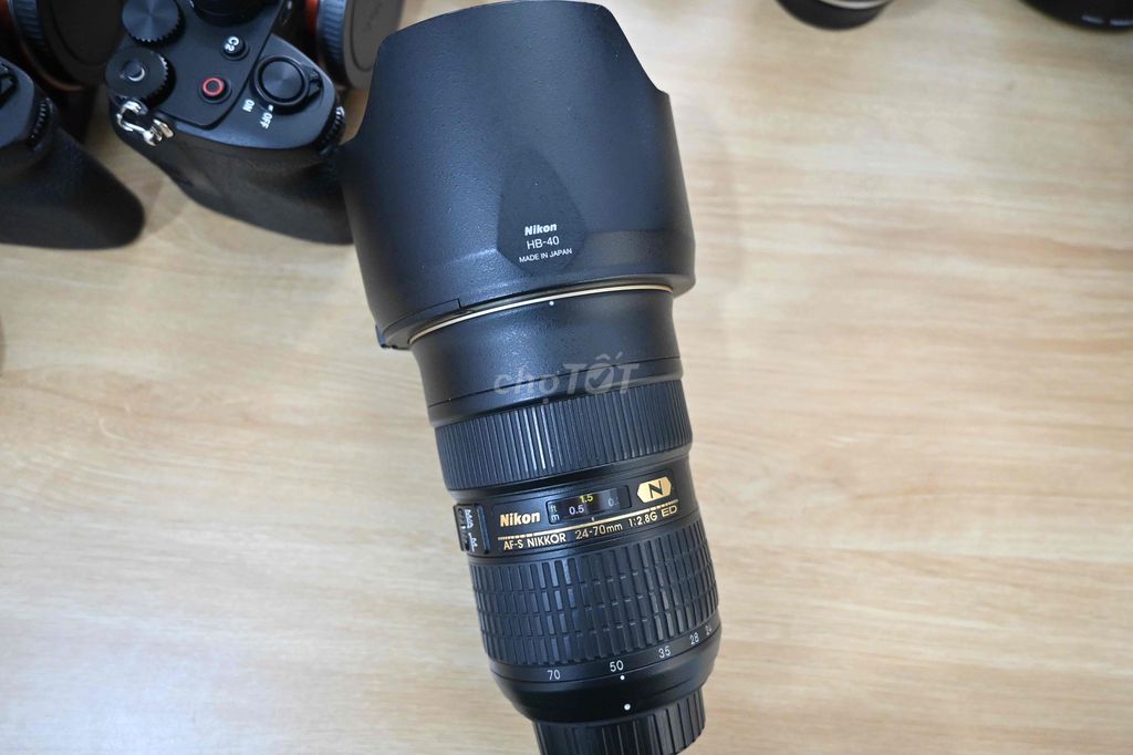 Ống kính Nikon 24 70 Nano. Mua bán Máy ảnh, Máy quay tại Quận Tân Bình Tp Hồ Chí Minh được đăng bởi Lê Thị Phương Thảo hình 1
